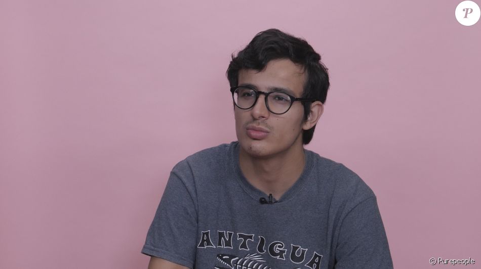 Paul, ancien champion des "12 Coups de midi" en interview pour "Purepeople.com". Septembre 2020.