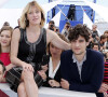 Louis Garrel et Valeria Bruni Tedeschi - Photocall du film "Un chateau en Italie" au 66 eme Festival du Film de Cannes, en mai 2013.