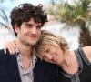 Louis Garrel et Valeria Bruni Tedeschi - Photocall du film "Un chateau en Italie" au Festival du Film de Cannes.