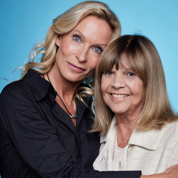 Exclusif - Chantal Goya et Rebecca Hampton - Studio - Enregistrement de l'émission "Duos Mystères" à la Seine Musicale à Paris, qui sera diffusée le 12 juin sur TF1 © Gaffiot-Moreau / Bestimage