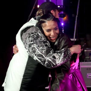 Exclusif -  Zaho et Eddy De Pretto - Backstage de l'enregistrement de l'émission "Duos Mystères" à la Seine Musicale à Paris, qui sera diffusée le 12 juin sur TF1 © Gaffiot-Moreau / Bestimage