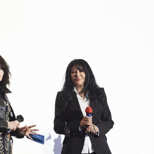 Isabelle Adjani, Yamina Benguigui - Festival Plurielles à Compiègne le 11 juin 2021. © Sylvie Castioni / Bestimage