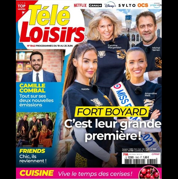 Couverture du magazine "Télé Loisirs" du 14 juin 2021