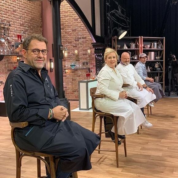 Michel Sarran lors du tournage de "Top Chef 2021", octobre 2020