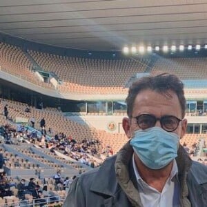 Michel Sarran à Roland-Garros, octobre 2020