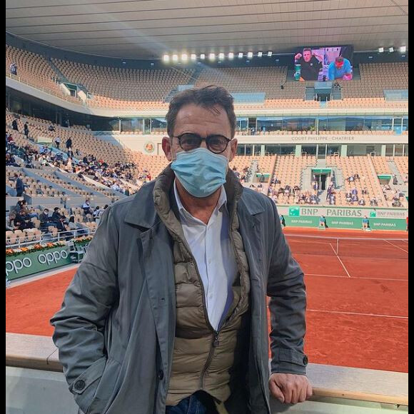 Michel Sarran à Roland-Garros, octobre 2020