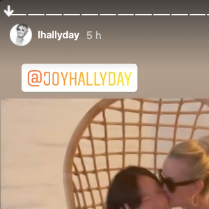 Laeticia Hallyday partage des extraits de son nouveau "road trip Johnny" sur Instagram, le 14 juin 2021.