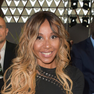 Cathy Guetta - Défilé du gala de charité "Fashion for Relief" lors du 70e festival de Cannes à l'aéroport de Cannes-Mandelieu. Le 21 mai 2017. © Giancarlo Gorassini/Bestimage