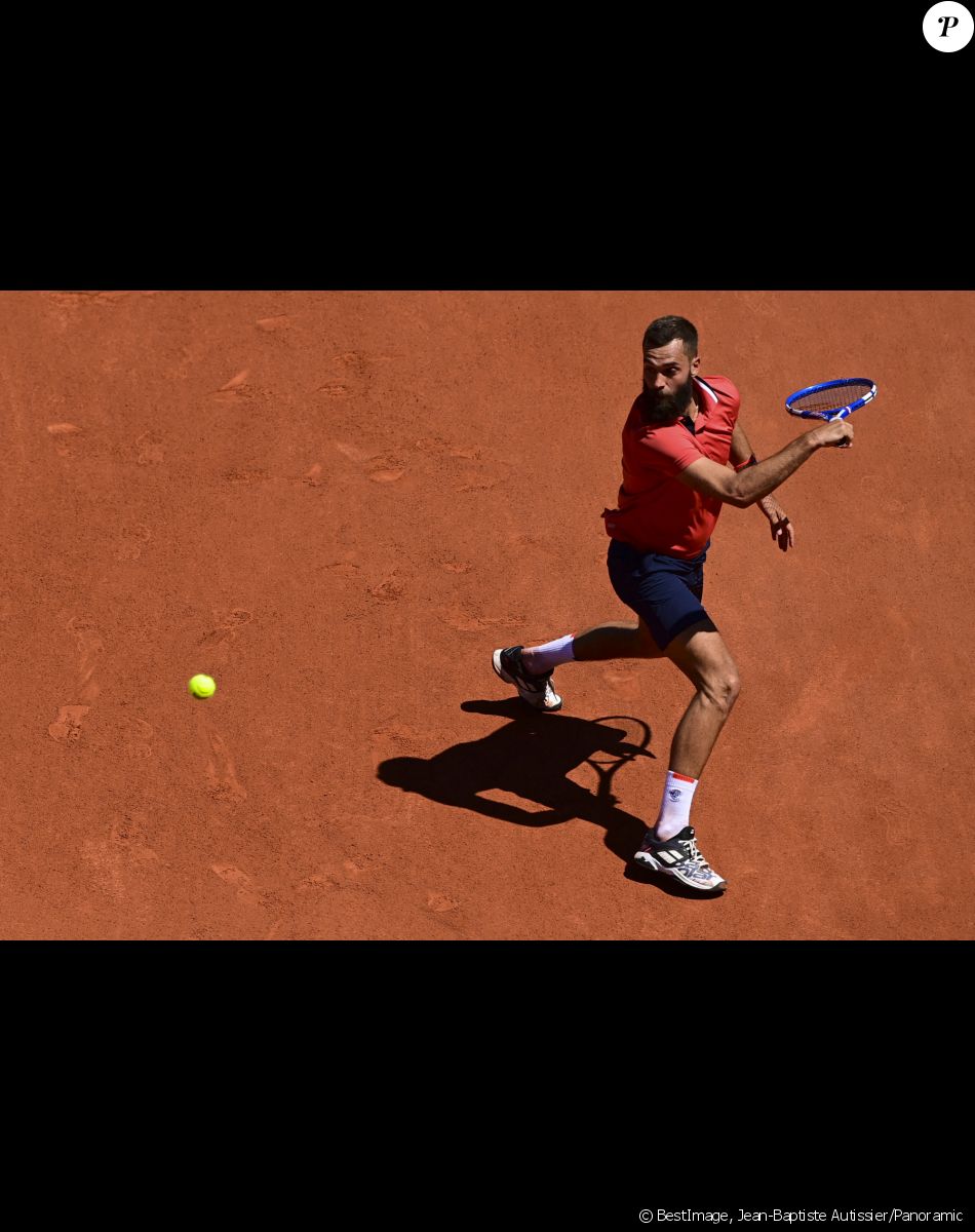 Benoit Paire (Fra) lors du 1er tour simples Messieurs des Internationaux de France à Roland Garros, à Paris, France, le 31 mai 2021. © Jean-Baptiste Autissier/Panoramic/Bestimage