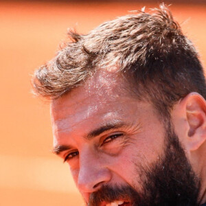 Benoît Paire en double lors des internationaux de tennis Open ATP 250 Emilia Romagna 2021 à Parme, Italie, le 27 mai 2021.