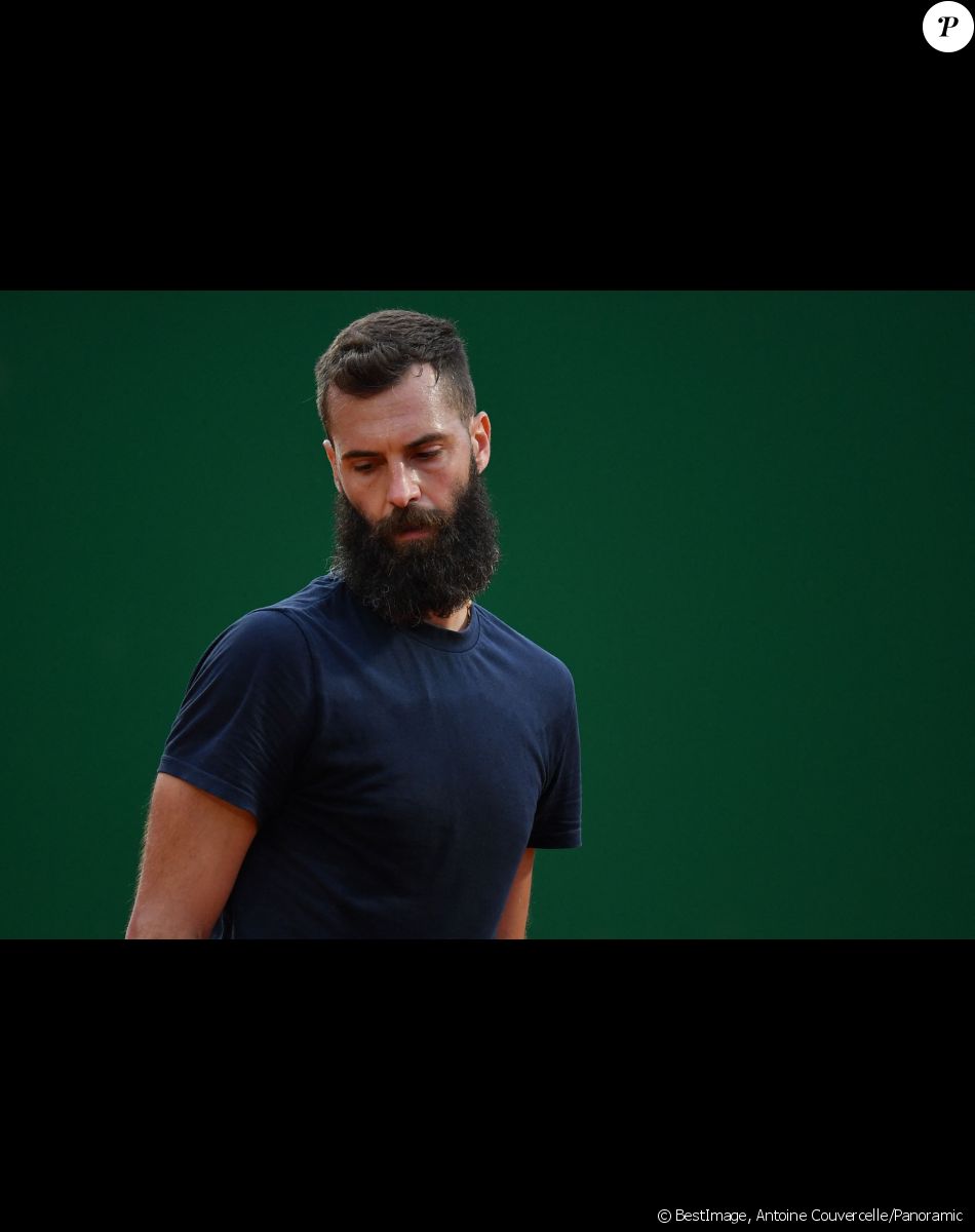 Benoît Paire lors du tournoi de tennis Rolex Monte Carlo Masters. © Antoine Couvercelle / Panoramic / Bestimage