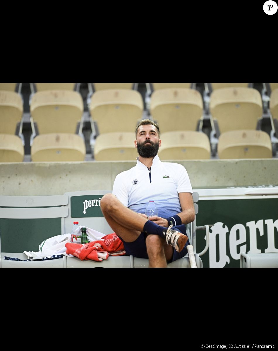 Benoit Paire (Fra) - Internationaux de tennis de Roland Garros à Paris le 27 septembre 2020. © JB Autissier / Panoramic / Bestimage