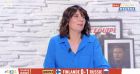 Estelle Denis se moque du look de Raymond Domenech en direct sur la chaîne L'Équipe