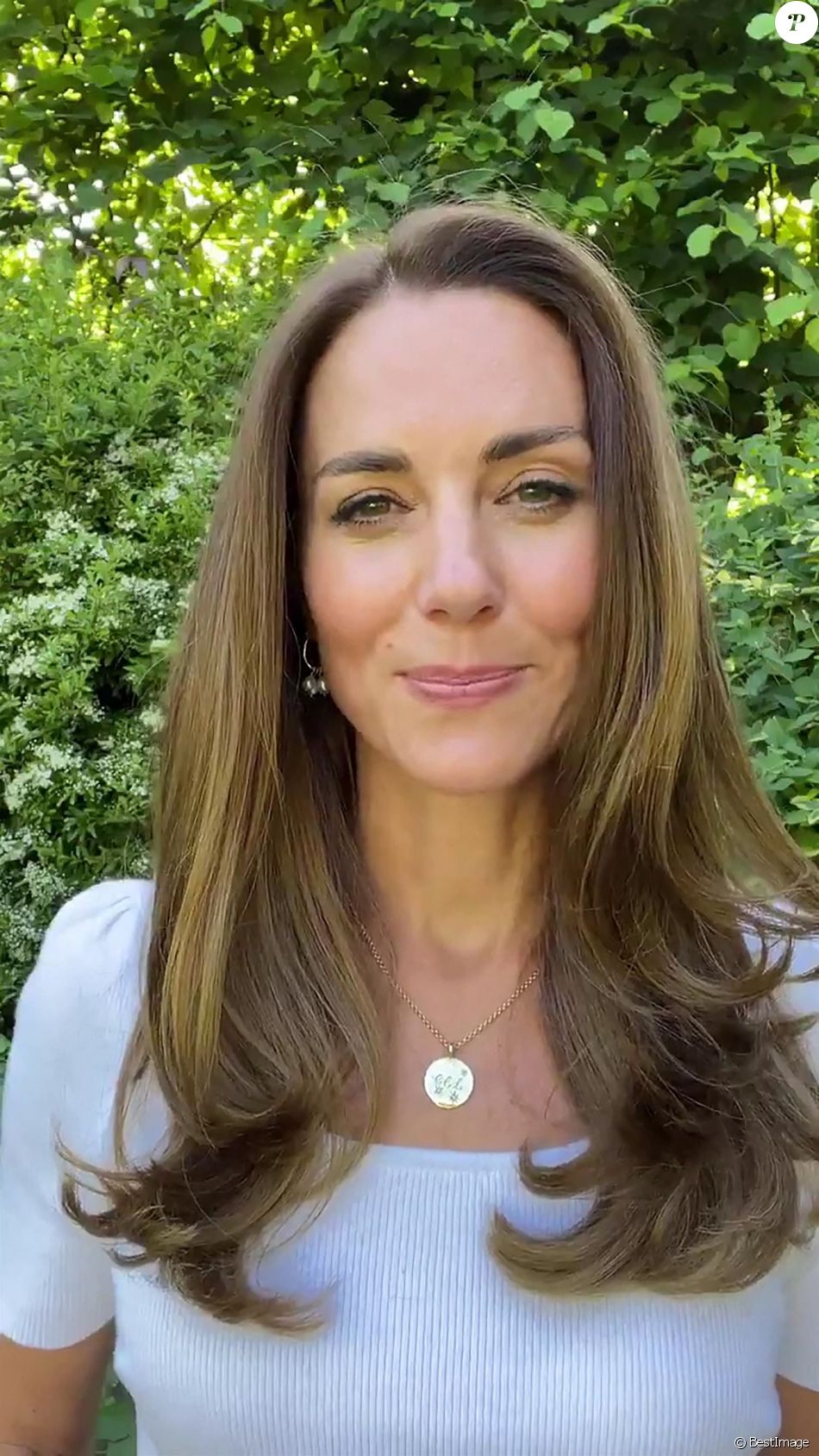 Kate Middleton, duchesse de Cambridge, lance le Centre de la Fondation royale pour la petite enfance. Londres. Le 18 juin 2021.