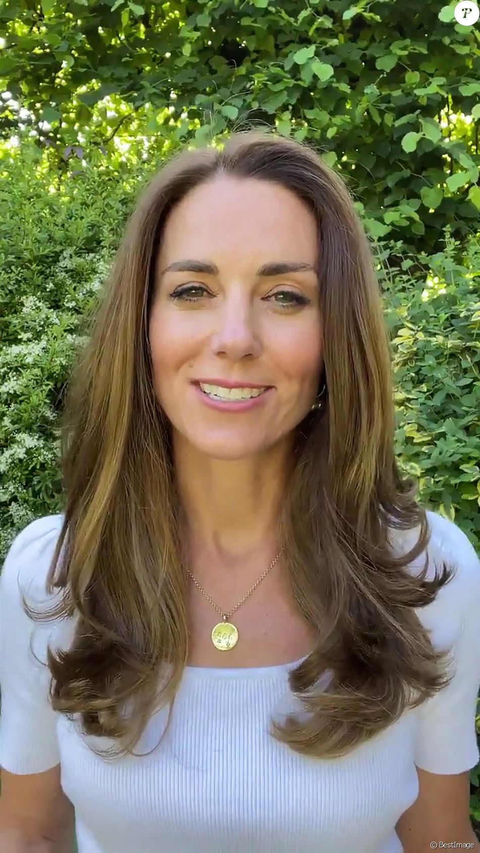 Kate Middleton, duchesse de Cambridge, lance le Centre de la Fondation royale pour la petite enfance. Londres. Le 18 juin 2021.
