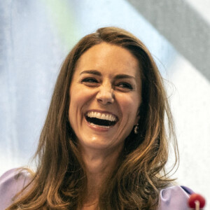 Catherine (Kate) Middleton, duchesse de Cambridge, lors du lancement du Royal Foundation Centre for Early Childhood au London School of Economics de Londres, Royaume Uni, le 18 juin 2021.