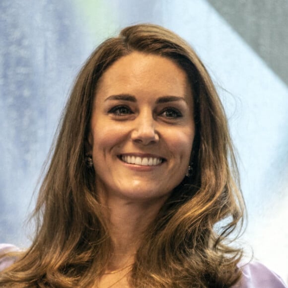 Catherine (Kate) Middleton, duchesse de Cambridge, lors du lancement du Royal Foundation Centre for Early Childhood au London School of Economics de Londres, Royaume Uni, le 18 juin 2021.