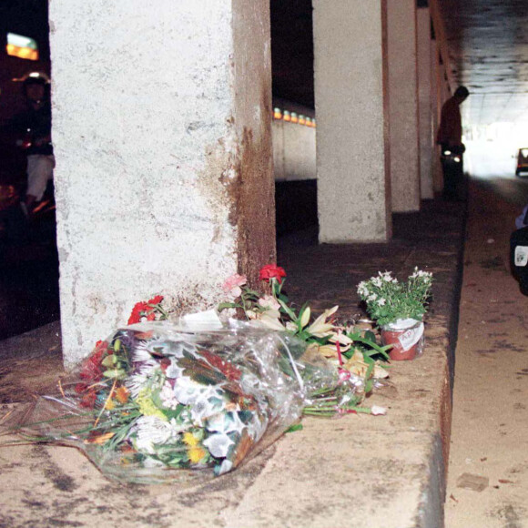 Hommage à Lady Diana - Tunnel de l'Alma à Paris, le 31 août 1997