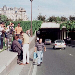 Accident de Dodi Al Fayed et de Lady Diana - Tunnel de l'Alma à Paris, le 31 août 1997