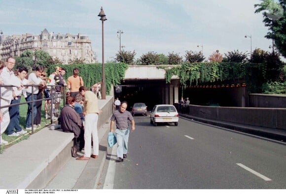 Accident de Dodi Al Fayed et de Lady Diana - Tunnel de l'Alma à Paris, le 31 août 1997