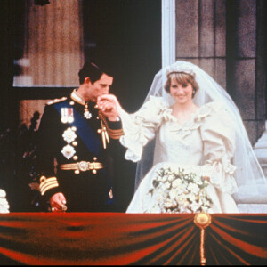 Mariage du prince Charles et Diana à Londres en 1981.