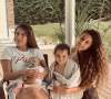 Wafa et ses enfants sur Instagram, le 30 mai 2021.