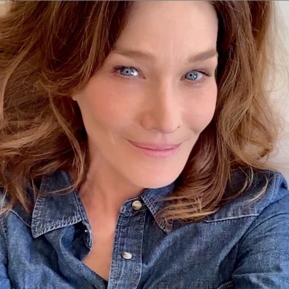 Carla Bruni sur Instagram.