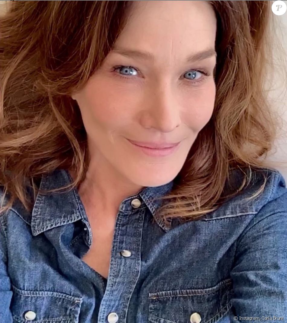 Carla Bruni sur Instagram.