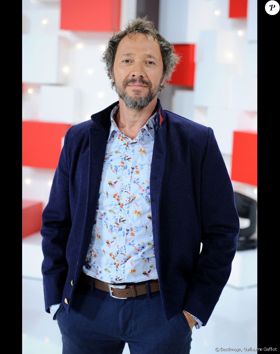 Exclusif - Bruno Debrandt - Enregistrement de l'émission ' Vivement Dimanche Prochain ' au studio Gabriel. Diffusion le 01/09/2019 sur France 2. © Guillaume Gaffiot / Bestimage.