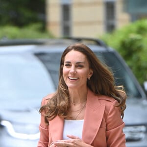 Kate Catherine Middleton, duchesse de Cambridge, en visite au Musée d'Histoire Naturelle de Londres. Le 22 juin 2021