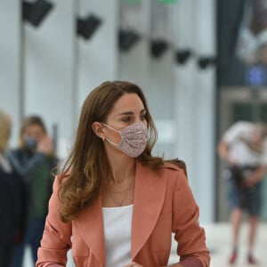 Kate Catherine Middleton, duchesse de Cambridge, en visite au Musée d'Histoire Naturelle de Londres. Le 22 juin 2021