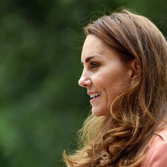 Kate Catherine Middleton, duchesse de Cambridge, en visite au Musée d'Histoire Naturelle de Londres. Le 22 juin 2021