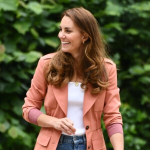 Kate Catherine Middleton, duchesse de Cambridge, en visite au Musée d'Histoire Naturelle de Londres.