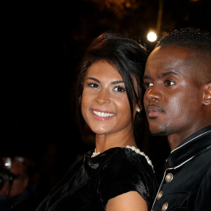 Léa Djadja et son homme Black M - 16ème édition des NRJ Music Awards à Cannes. Le 13 décembre 2014