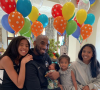 Kobe Bryant et ses filles Gianna, Capri, Bianka et Natalia. Photo publiée le 20 juin 2021.