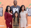 Kobe Bryant avec sa femme Vanessa et leurs filles Natalia et Gianna le 14 juillet 2016.