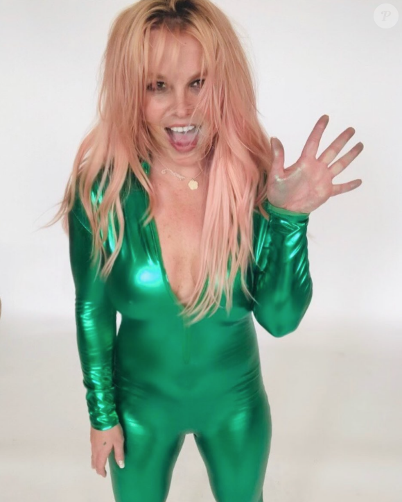 Britney Spears, transformée et déguisée sur Instagram. Mai 2021.