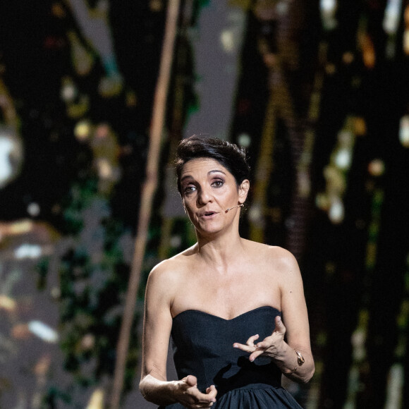 Florence Foresti, maitresse de cérémonie lors de la 45ème cérémonie des César à la salle Pleyel à Paris le 28 février 2020. © Olivier Borde / Dominique Jacovides / Bestimage