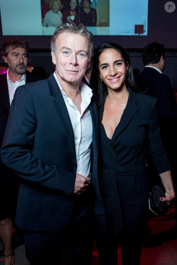 Franck Dubosc et sa femme Danièle - Soirée caritative de l'Appel national pour la Tsedaka au Pavillon Gabriel. Paris, le 1er décembre 2019. © Coadic Guirec-Cyril Moreau/Bestimage