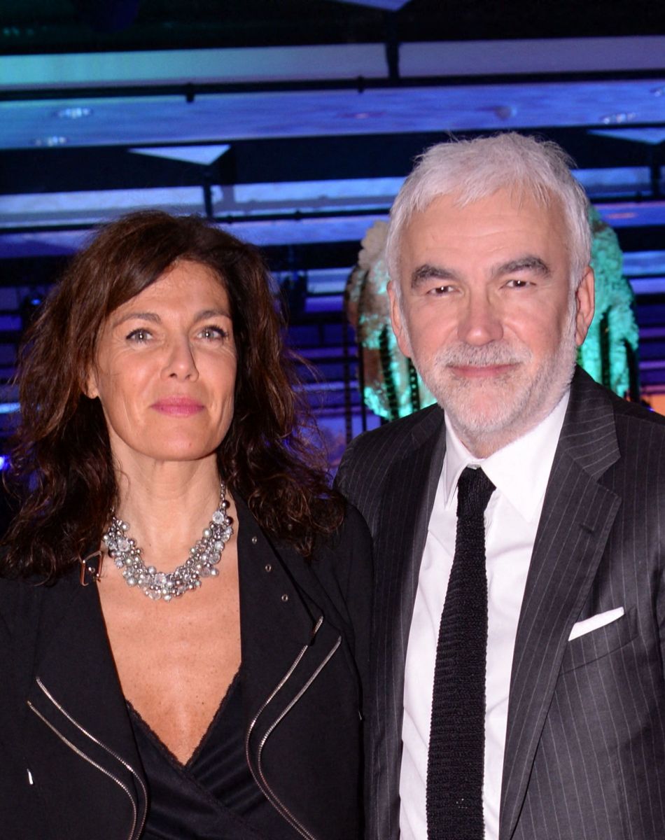 Pascal Praud et sa femme Catherine - Cérémonie de clôture du 7 ème Festival de cinéma et musique de film de La Baule, le 26 juin 2021.