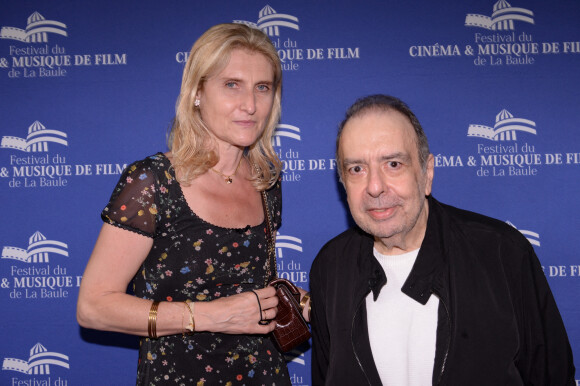 Philippe Sarde et sa femme Clotilde - Cérémonie de clôture du 7 ème Festival de cinéma et musique de film de La Baule, le 26 juin 2021.