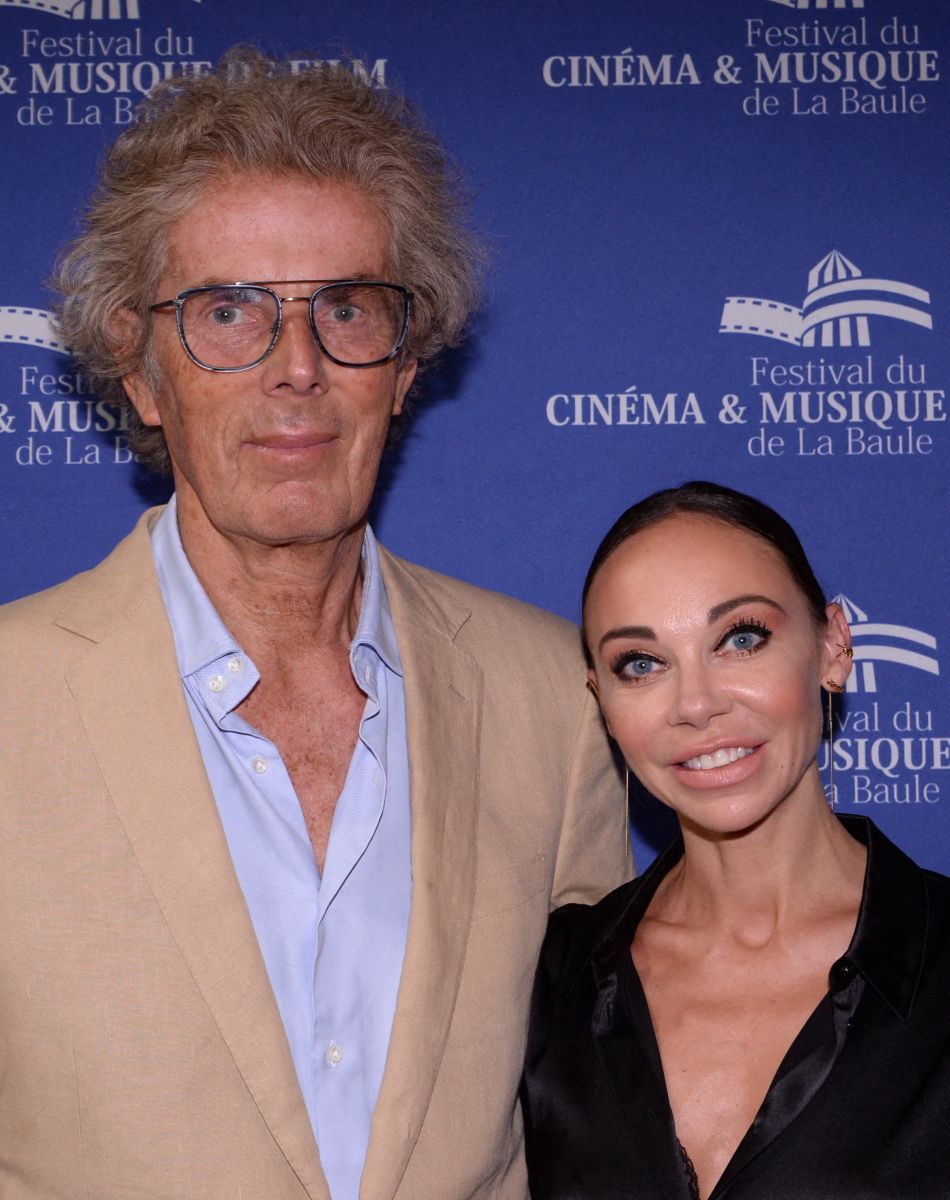 Dominique Desseigne et sa compagne Alexandra Cardinale - Cérémonie de clôture du 7 ème Festival de cinéma et musique de film de La Baule, le 26 juin 2021.