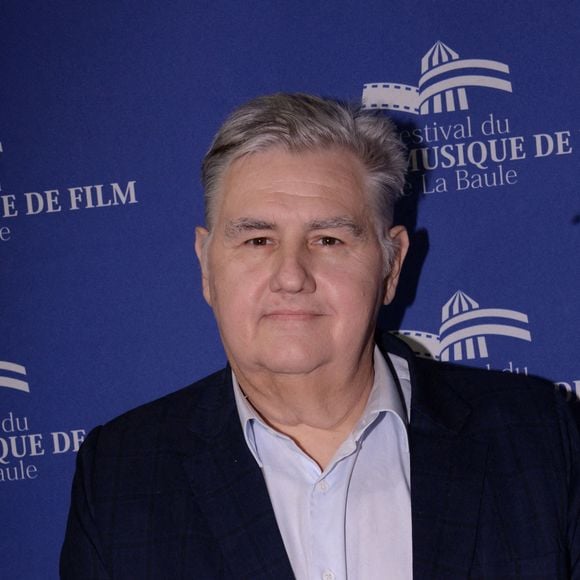 Pierre Ménès - Cérémonie de clôture du 7 ème Festival de cinéma et musique de film de La Baule, le 26 juin 2021.