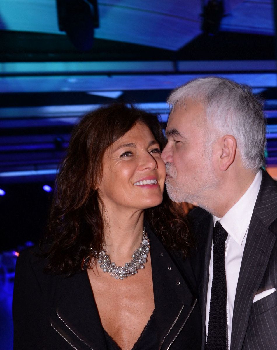 Pascal Praud et sa femme Catherine - Cérémonie de clôture du 7 ème Festival de cinéma et musique de film de La Baule, le 26 juin 2021.