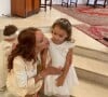 Jackie Chamoun Karembeu et ses filles Gaïa et Alessia à Beyrouth. Juin 2021.