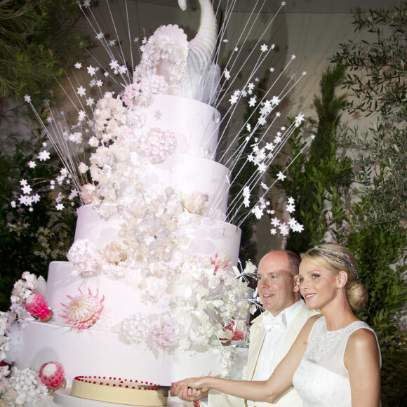 Soirée de mariage du prince Albert de Monaco et Charlene Wittstock à Monaco, le 2 juillet 2011. Photo : Eric Mathon/Palais Princier/ABACAPRESS.COM