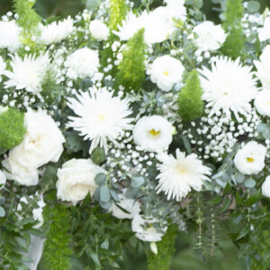 Cérémonie du mariage de Christophe Beaugrand et de Ghislain Gerin au Domaine de Blanche Fleur à Châteauneuf-de-Gadagne le 28 juillet 2018. © Marwan Moussa/Bestimage