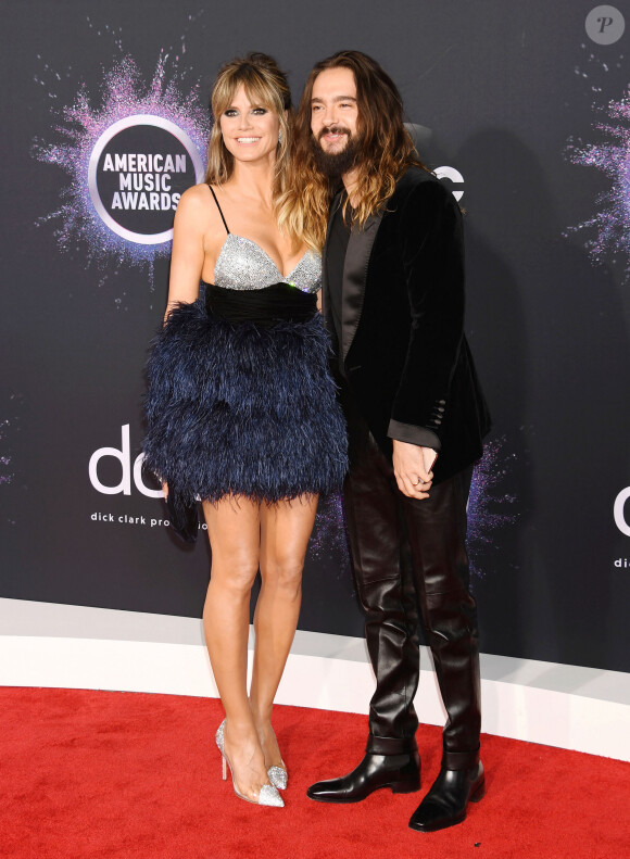 Heidi Klum, Tom Kaulitz - People à la 47ème soirée annuelle des American Music Awards au théâtre Microsoft à Los Angeles, le 24 novembre 2019. 