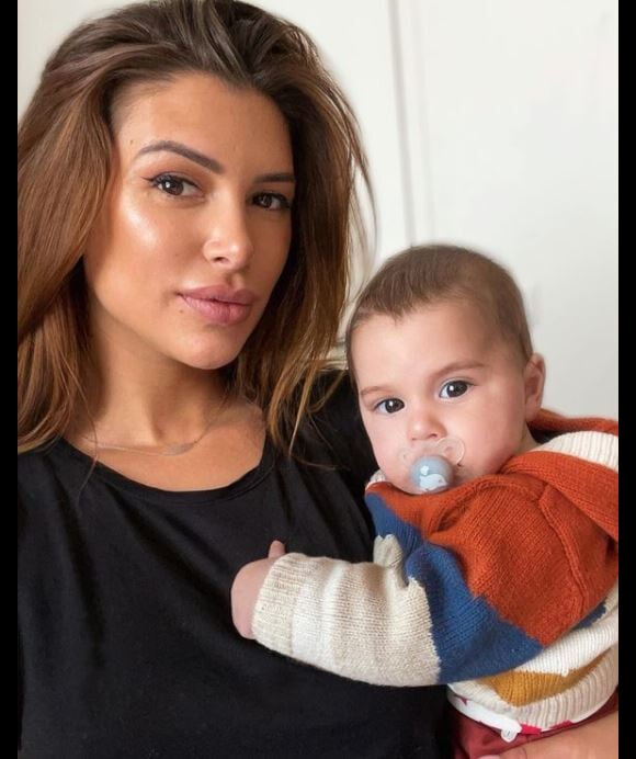 Maeva Martinez et son fils Gabriel sur Instagram