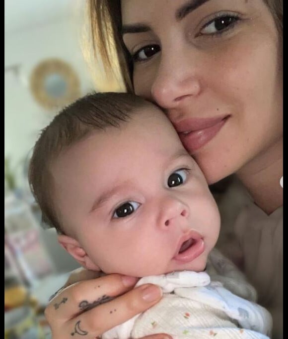 Maeva Martinez et son fils Gabriel sur Instagram